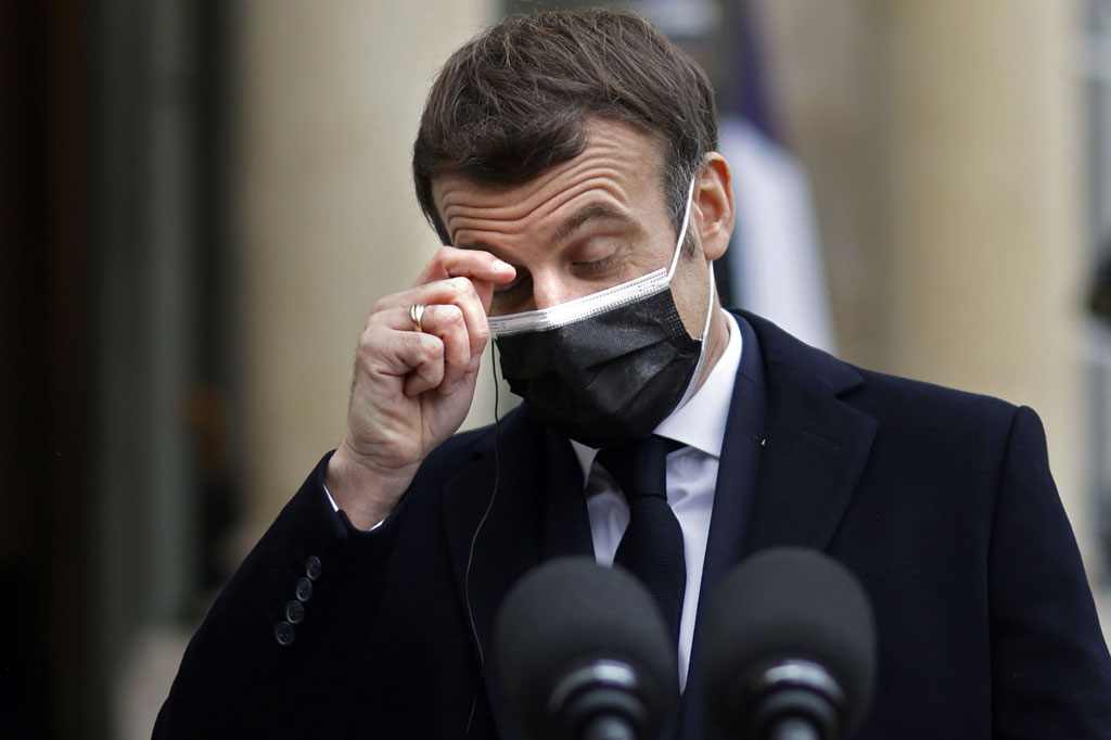 Kantor Macron menyebut bahwa sang presiden akan menjalani isolasi selama tujuh hari ke depan.