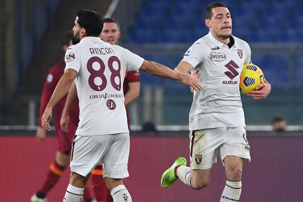 Granata mencetak satu gol hiburan pada menit ke-73. Kiper Roma Pau Lopez sebenarnya mampu menepis sepakan Belotti, namun bola pantul kemudian disambar lagi oleh Belotti. Skor 3-1 bertahan hingga laga usai. 