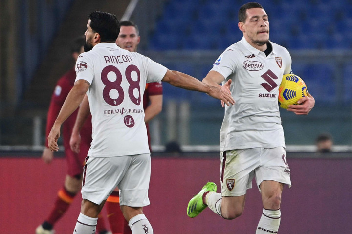 Granata mencetak satu gol hiburan pada menit ke-73. Kiper Roma Pau Lopez sebenarnya mampu menepis sepakan Belotti, namun bola pantul kemudian disambar lagi oleh Belotti. Skor 3-1 bertahan hingga laga usai. 