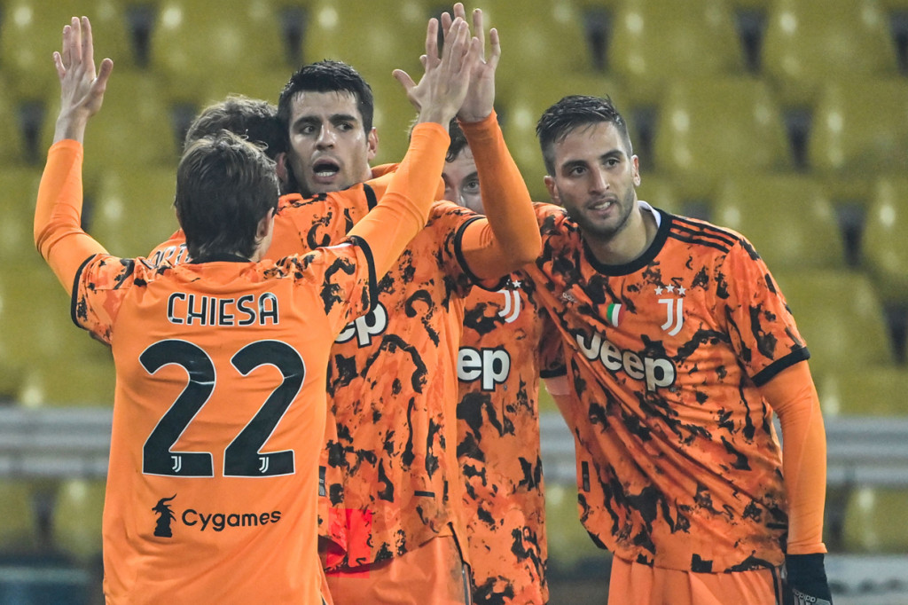 Pesta gol Juventus ditutup oleh gol Morata di menit ke-84. Menerima umpan dari Federico Bernardeschi, Morata sukses mengarahkan bola ke tiang jauh dengan sundulan kepala.