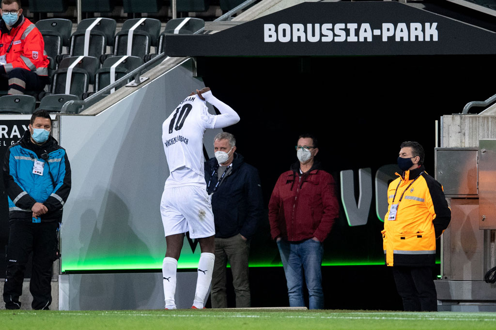 Selain skorsing dan denda dari Asosiasi Sepak Bola Jerman, Thuram juga tidak digaji selama sebulan oleh klubnya dan gajinya akan dialokasikan untuk kegiatan amal. Menurut harian Bild, dendanya bisa mencapai 150.000 euro (setara Rp2,5 miliar), dan merupakan rekor terbesar sanksi klub terhadap pemainnya.
