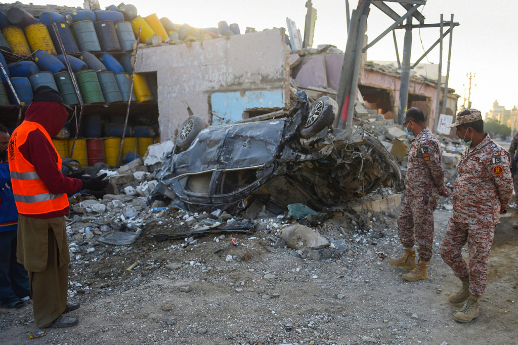 Sebanyak delapan orang tewas dan 16 lainnya terluka dalam ledakan di sebuah pabrik di kota Karachi, Pakistan pada Selasa, 22 Desember 2020, waktu setempat.