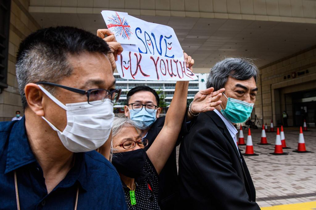 Aktivis Alexandra Wong yang juga dikenal sebagai 