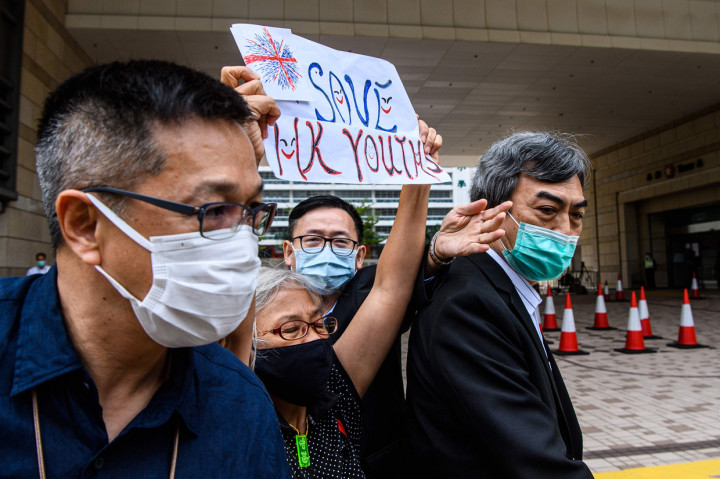 Aktivis Alexandra Wong yang juga dikenal sebagai 