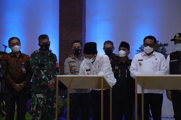 Wali Kota Malang Sutiaji meresmikan proyek prestisius di penghujung 2020.