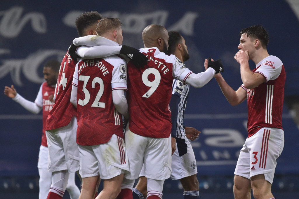 Kemenangan ini membuat Arsenal naik ke posisi 11 klasemen Liga Inggris, dengan 23 poin dari 17 laga. Sementara West Bromwich masih tertahan di posisi ke-19 dengan 8 poin. AFP Photo/Rui Vieira