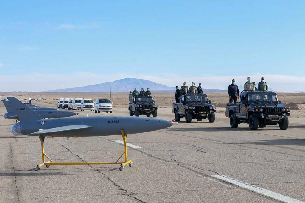 Sebagai reaksi dari tindakan AS menerbangkan dua pembom B-52 ke Timur Tengah.