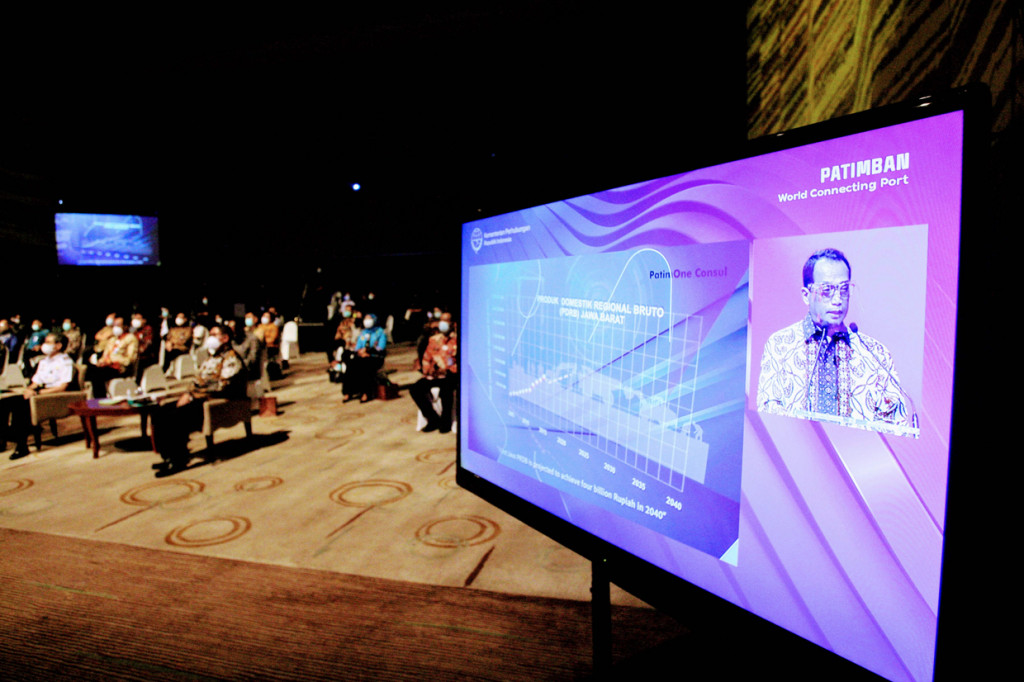 Rencana tahap III pembangunan peti kemas Pelabuhan Patimban akan mencapai 7,5 juta TEUs pada 2027.