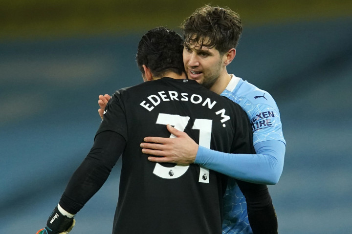 Si Manchester Biru berhak naik ke posisi kedua dengan 35 poin hasil 17 laga, hanya terpaut dua poin dari Manchester United di puncak dan unggul satu angka dari juara bertahan Liverpool. AFP Photo/Dave Thompson