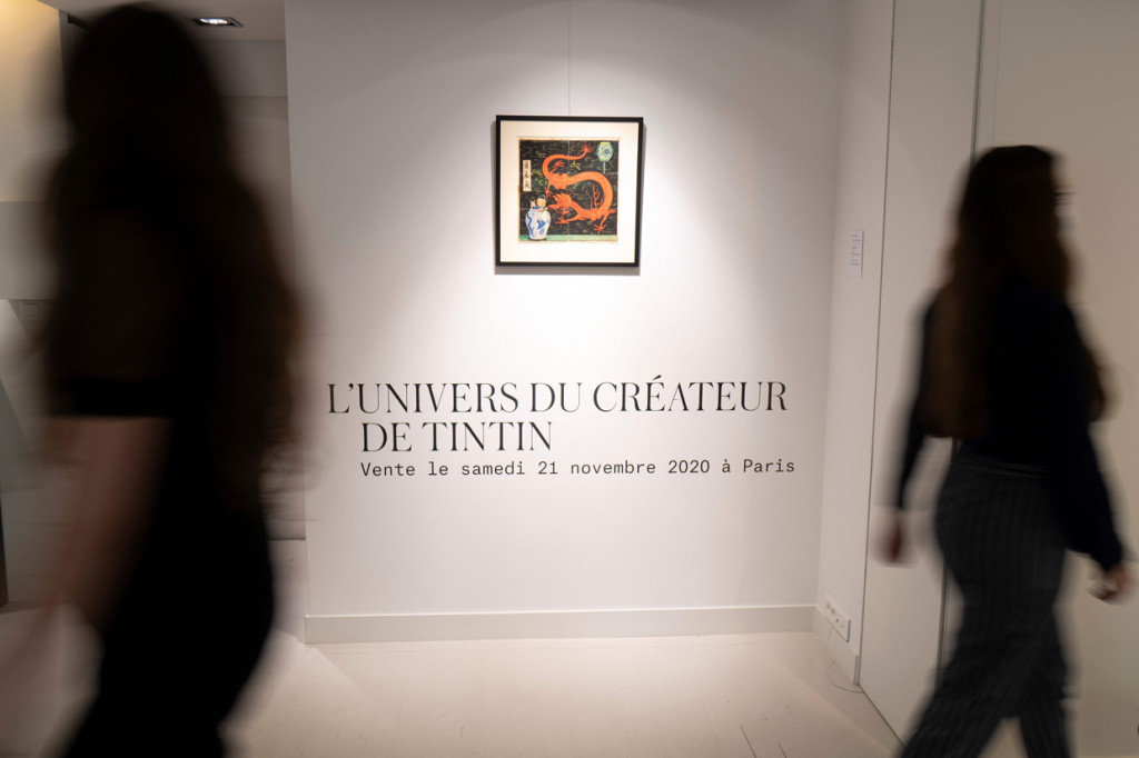 Lukisan Tintin karya seniman asal Belgia, Herge, terjual senilai 3,2 juta euro atau sekitar Rp 66 miliar.