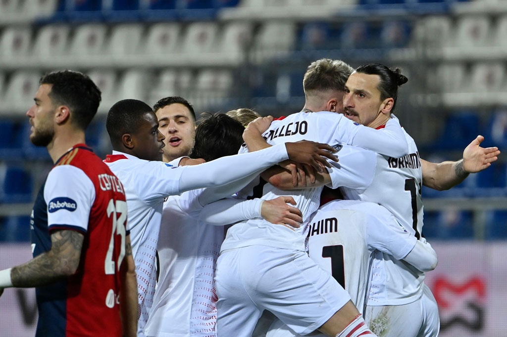 Milan kemudian menggandakan keunggulannya melalui gol kedua Ibrahimovic pada menit ke-52. Pemain Swedia itu menerima umpan terobosan dari Calabria, dan menyelesaikan peluang untuk menjadi gol.