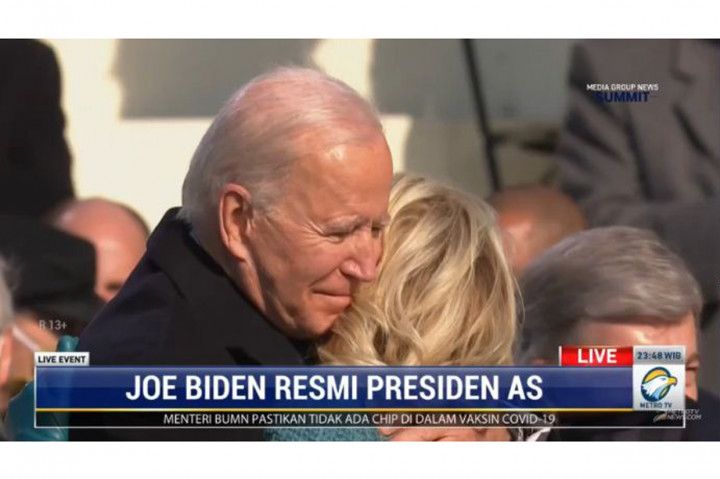 Biden juga menjadi presiden tertua AS yakni berusia 78 tahun saat dilantik sebagai orang nomor satu di Negeri Paman Sam itu.