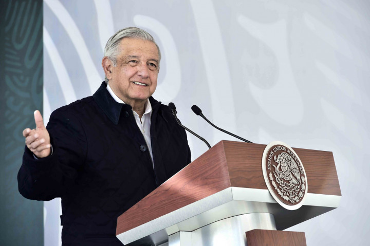 Presiden Meksiko Andres Manuel Lopez Obrador dinyatakan positif Covid-19.