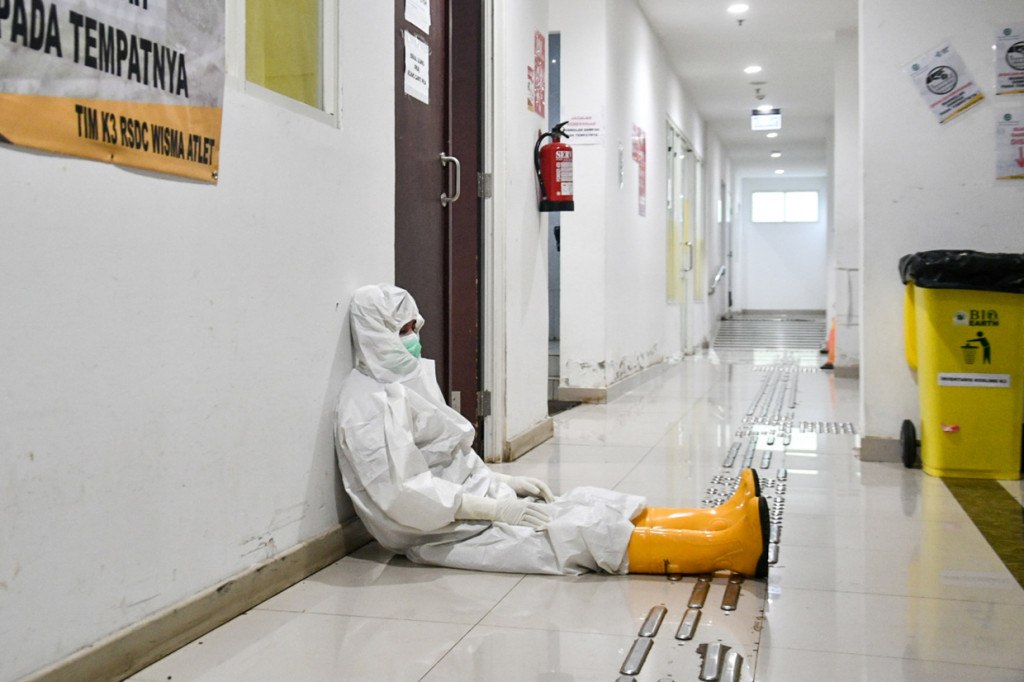 Jumlah itu muncul setelah ada penambahan 13.094 kasus baru Covid-19 dalam 24 jam terakhir.