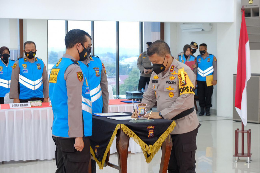 Sedikitnya 834 personel Polri dari sejumlah Polres di Riau mengikuti seleksi pendidikan calon perwira  (SIP) tahun 2021.