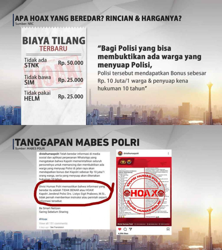 Kapolri Bahas Tilang Elektronik dengan Ketua MA