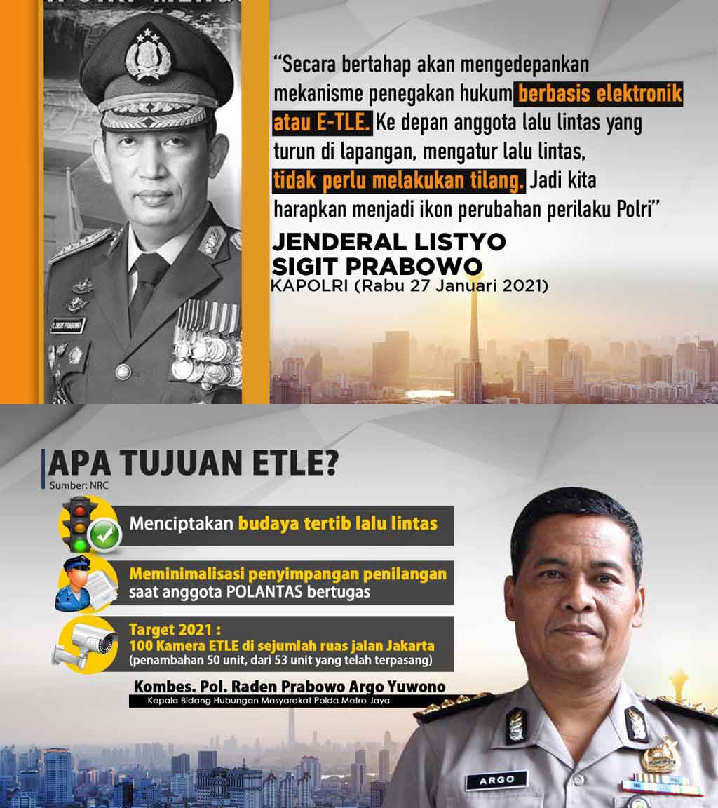 Kapolri Bahas Tilang Elektronik dengan Ketua MA