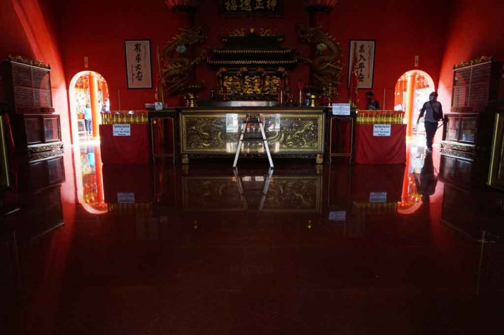 Menurut juru bicara Kelenteng Boen Tek Bio, Sobitananda, memastikan bahwa perayaan Imlek dan Cap Go Meh tahun ini ditiadakan karena masih dalam masa pandemi covid-19. 