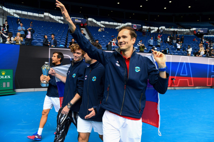 Mereka meraih kemenangan atas Jepang, Argentina, dan Jerman untuk mencapai final melawan Italia. AFP Photo/William West