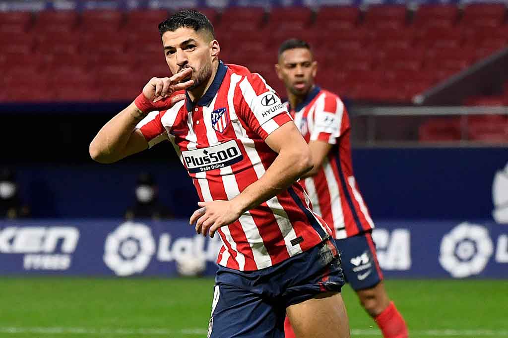 Gol itu menandai keberhasilan Suarez selalu mencatatkan namanya dalam papan skor dalam empat pertandingan terakhir Atletico.