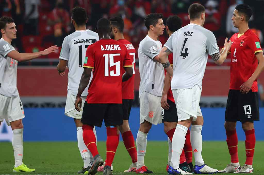 Pada partai puncak, sang juara Eropa Bayern akan ditantang tim Meksiko Tigres pada Kamis, 11 Februari 2021 mendatang, sementara Al Ahly akan bertemu juara Amerika Selatan Palmeiras pada pertandingan perebutan peringkat ketiga.