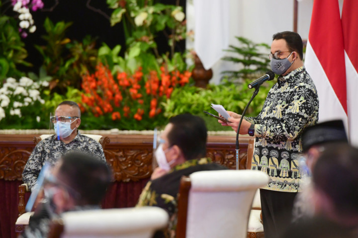 Lalu ada Gubernur DKI Jakarta Anies Baswedan, Ketua Dewan Pers Muhammad Nuh, hingga Ketua Persatuan Wartawan Indonesia Atal Sembiring Depari.