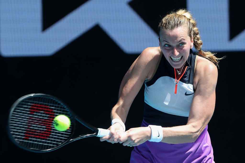 Unggulan kesembilan itu membalas dengan telak di set kedua setelah kalah pada set pertama. Tetapi perjuangannya gagal dan kalah dengan skor 6-4, 1-6, 6-1, setelah melakukan 44 kesalahan sendiri dan tujuh kesalahan ganda.