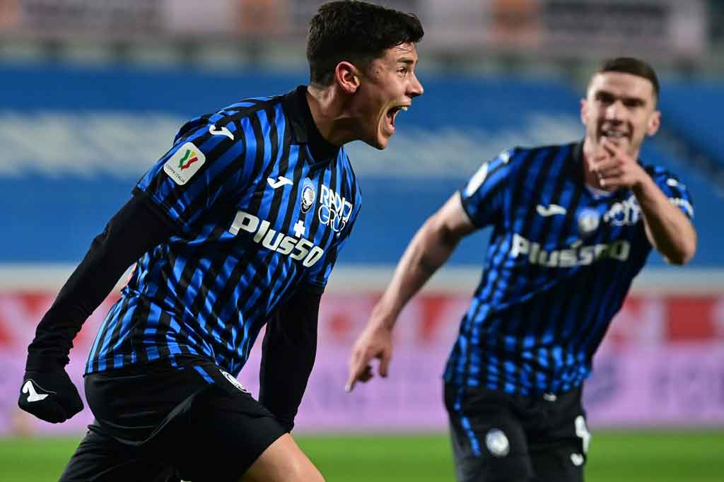 Tidak berselang lama Matteo Pessina menggandakan keunggulan La Dea. Dari skema serangan yang dieksekusi dengan baik, Zapata mengirim umpan untuk diselesaikan Pessina dengan baik ke arah tiang dekat.  Skor 2-0 bertahan hingga jeda.