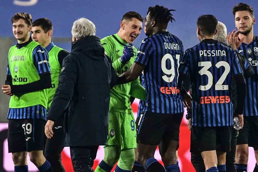 Di partai final Atalanta akan menantang Juventus pada Mei mendatang.