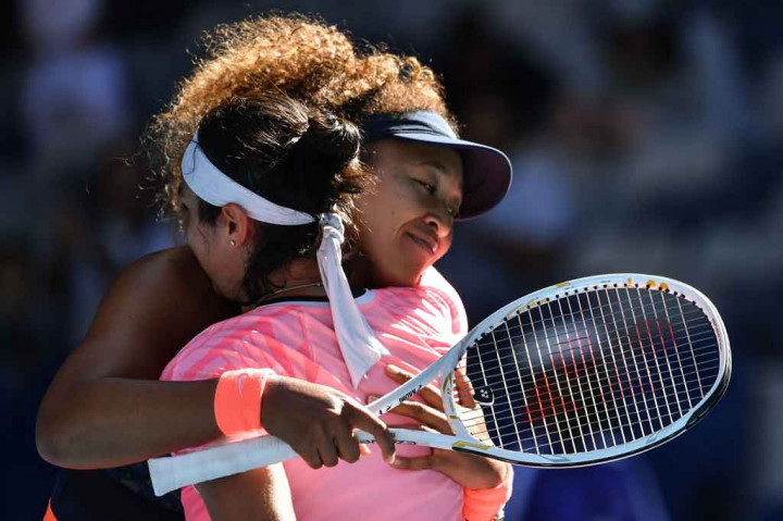 Di babak 16 besar Naomi akan bertemu runner-up tahun lalu Garbine Muguruza. Juara Grand Slam dua kali Muguruza, yang kalah oleh Sofia Kenin pada final tahun lalu, sebelumnya mengalahkan petenis Kazakhstan Zarina Diyas 6-1, 6-1 hanya dalam 56 menit.