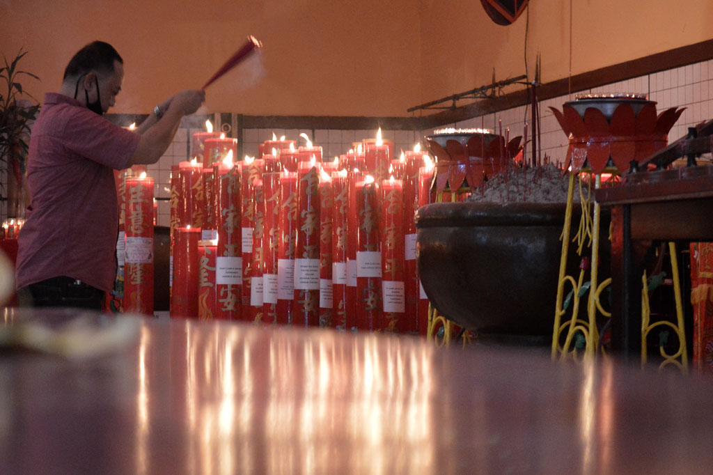 Sembahyang Imlek 2572 tersebut sebagai ungkapan syukur atas rezeki dan keselamatan dari Tuhan serta untuk pengharapan kehidupan lebih baik di tahun Kerbau, di tengah pandemi covid-19.