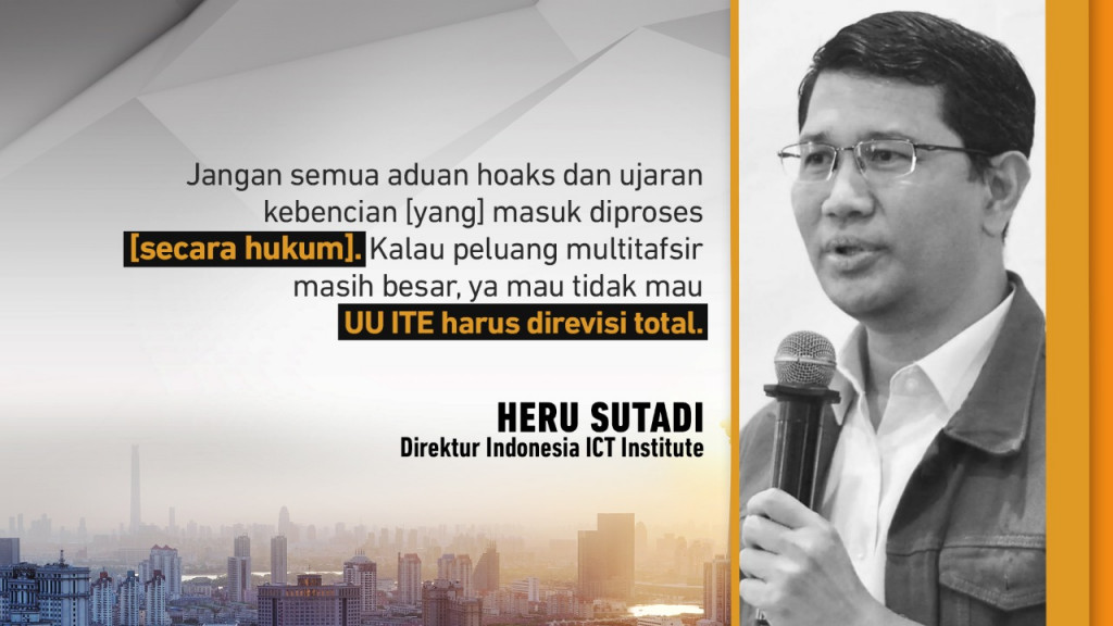 9 Pasal Karet UU ITE yang Dinilai Perlu Dihapus