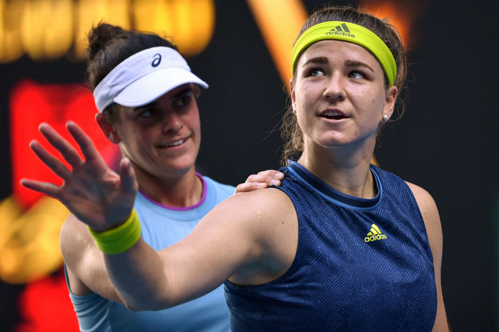 Ia lolos setelah mengalahkan Karolina Muchova, asal Republik Ceko, dalam pertandingan di Melbourne