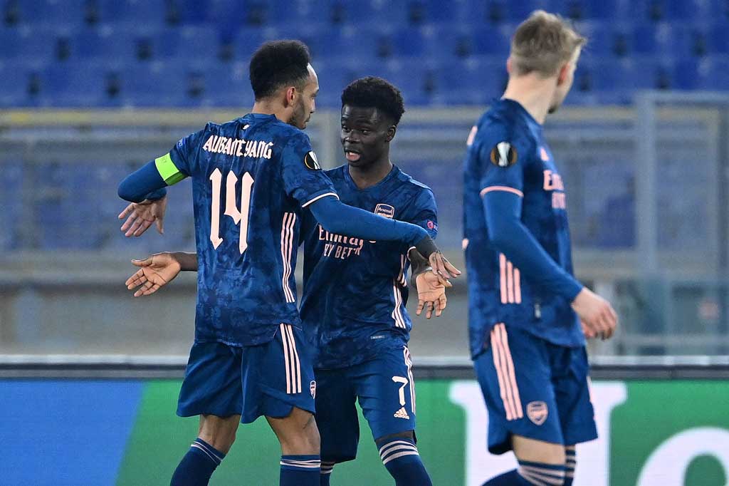 Arsenal langsung merespon dan hanya memerlukan dua menit untuk menyamakan kedudukan. Pergerakan apik diakhiri dengan Martin Oedergard mengoper bola kepada Cedric Soares. Soares kemudian melepas umpan sulang yang dikonversi menjadi gol oleh Bukayo Saka.