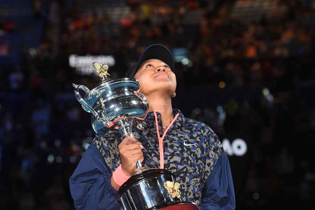 Unggulan ketiga Osaka mempertahankan rekor 100 persennya di final Grand Slam setelah memenangkan AS Terbuka 2018 dan 2020 serta gelar 2019 di Melbourne.