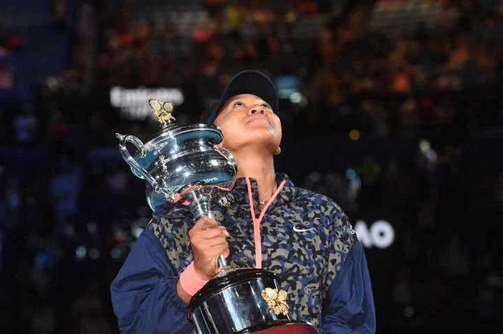 Unggulan ketiga Osaka mempertahankan rekor 100 persennya di final Grand Slam setelah memenangkan AS Terbuka 2018 dan 2020 serta gelar 2019 di Melbourne.