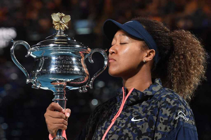 Petenis berusia 23 tahun, yang juga menjadi perempuan pertama sejak Monica Seles yang memenangkan empat final besar pertamanya, sekarang akan naik ke peringkat kedua dunia.