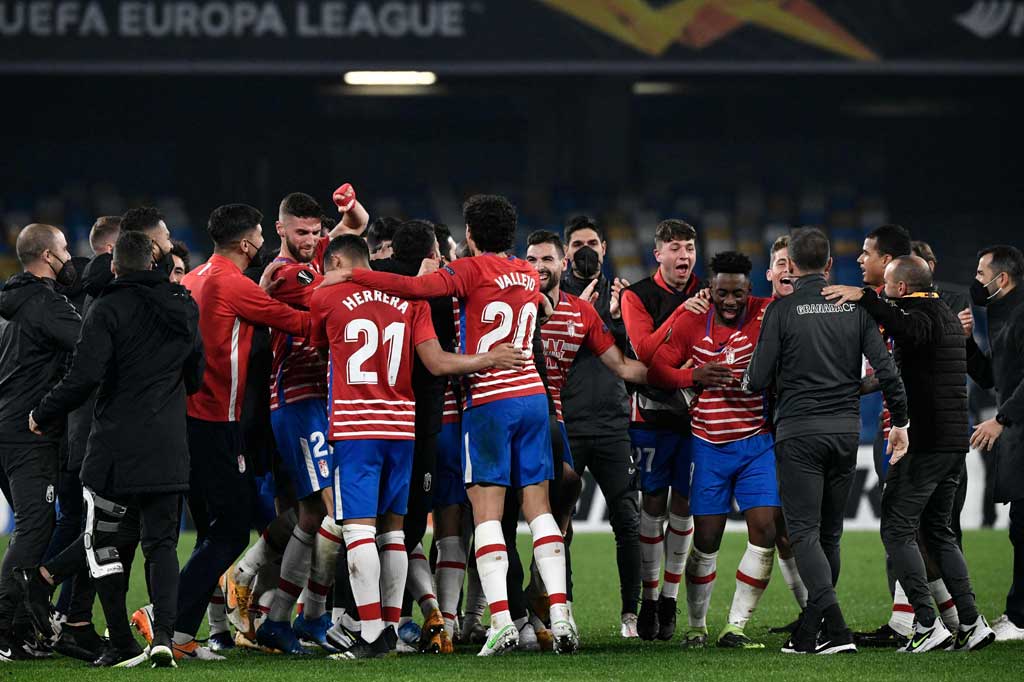 Granada akan mengetahui lawan mereka di babak 16 besar Liga Europa setelah pengundian dilakukan oleh UEFA pada Jumat, 26 Februari 2021 petang ini.
