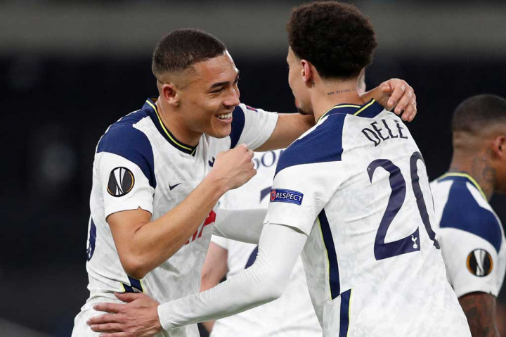Lima menit memasuki babak kedua Vinicius Junior membawa tuan rumah unggul 2-0 lewat tandukan menyambut umpan silang Alli.
