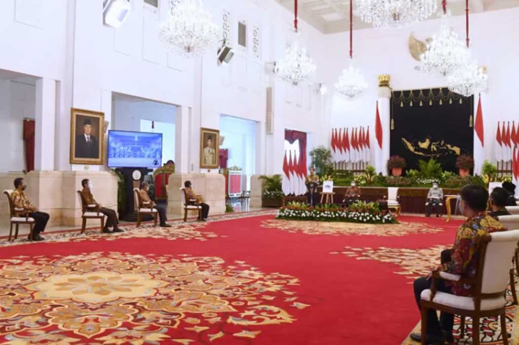 Menurut Presiden Jokowi, dalam 5 tahun terakhir pemerintah telah bekerja keras membangun konektivitas nasional.