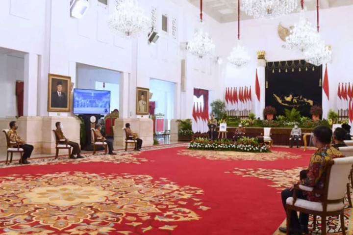 Menurut Presiden Jokowi, dalam 5 tahun terakhir pemerintah telah bekerja keras membangun konektivitas nasional.