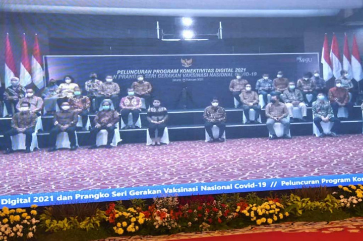 Pembangunan konektivitas digital dan 'talent' digital, menurut Presiden Jokowi telah diupayakan pemerintah melalui berbagai program.