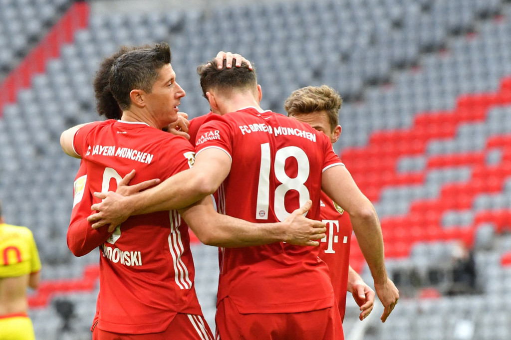 Kemenangan 5-1 Bayern tetap bertahan hingga akhir laga. 