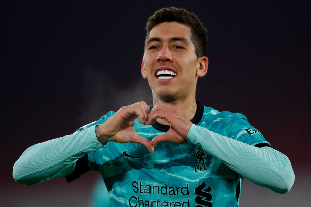 Gol Firmino untuk Liverpool itu adalah gol ke-7.000 klub di divisi teratas Liga Inggris.