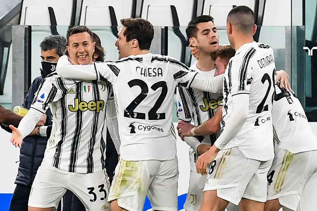 Pada menit ke-61, Alvaro Morata berhasil memecah kebuntuan untuk Bianconeri setelah menyelesaikan umpan matang Federico Bernardeschi.