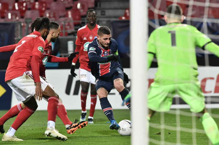 Sementara Marco Verratti juga bermain kembali usai sembuh dari cedera.