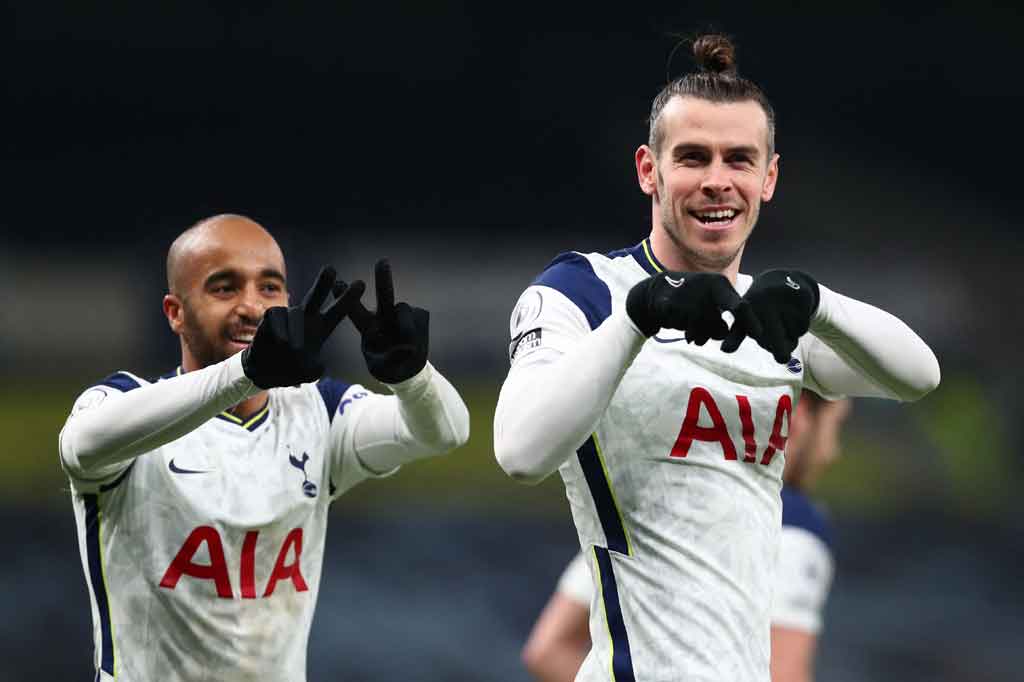 Empat menit memasuki babak kedua, Bale mencetak gol keduanya untuk merestorasi keunggulan Tottenham, lagi-lagi menyelesaikan umpan Kane.