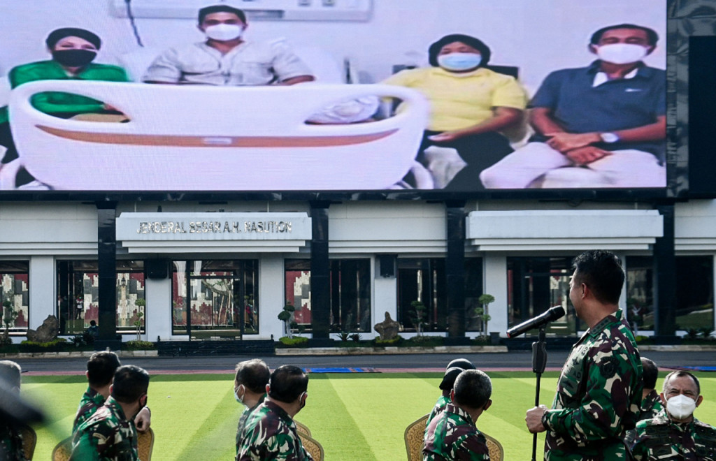 Serda Aprilia kini masih di RSPAD Gatot Subroto. Pemeriksaan yang dilakukan meliputi jumlah kadar hormon testoteron, urologi, hingga MRI.