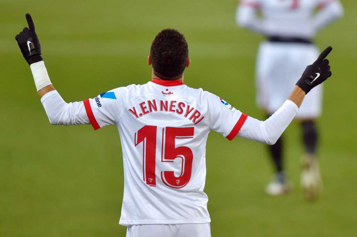 Kendati waktu kian menipis para pemain Sevilla terus berjuang dan pada menit keenam injury time En-Nesyri mencetak gol keduanya dengan tandukan jarak dekat menyambut umpan silang terukur kiriman Ivan Rakitic demi menyamakan kedudukan 2-2.