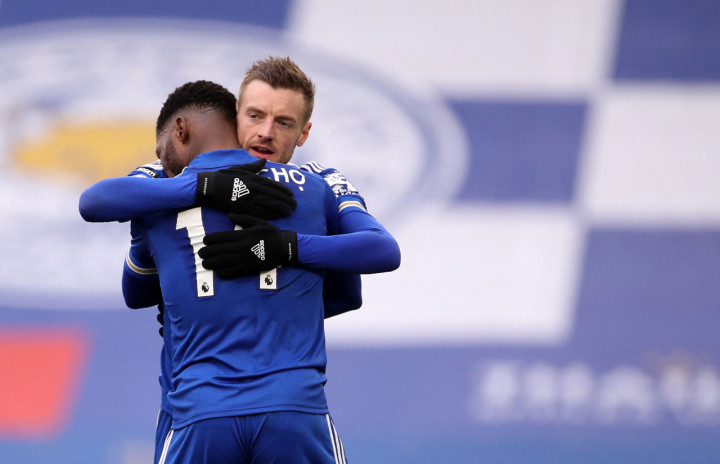 Skor menjadi 4-0 bagi Leicester.